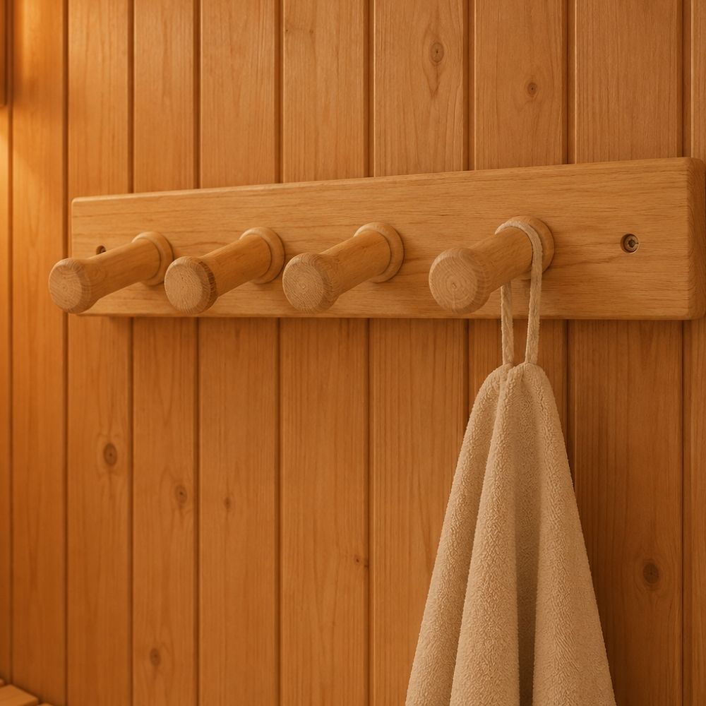 Cabide próprio para Sauna Seca