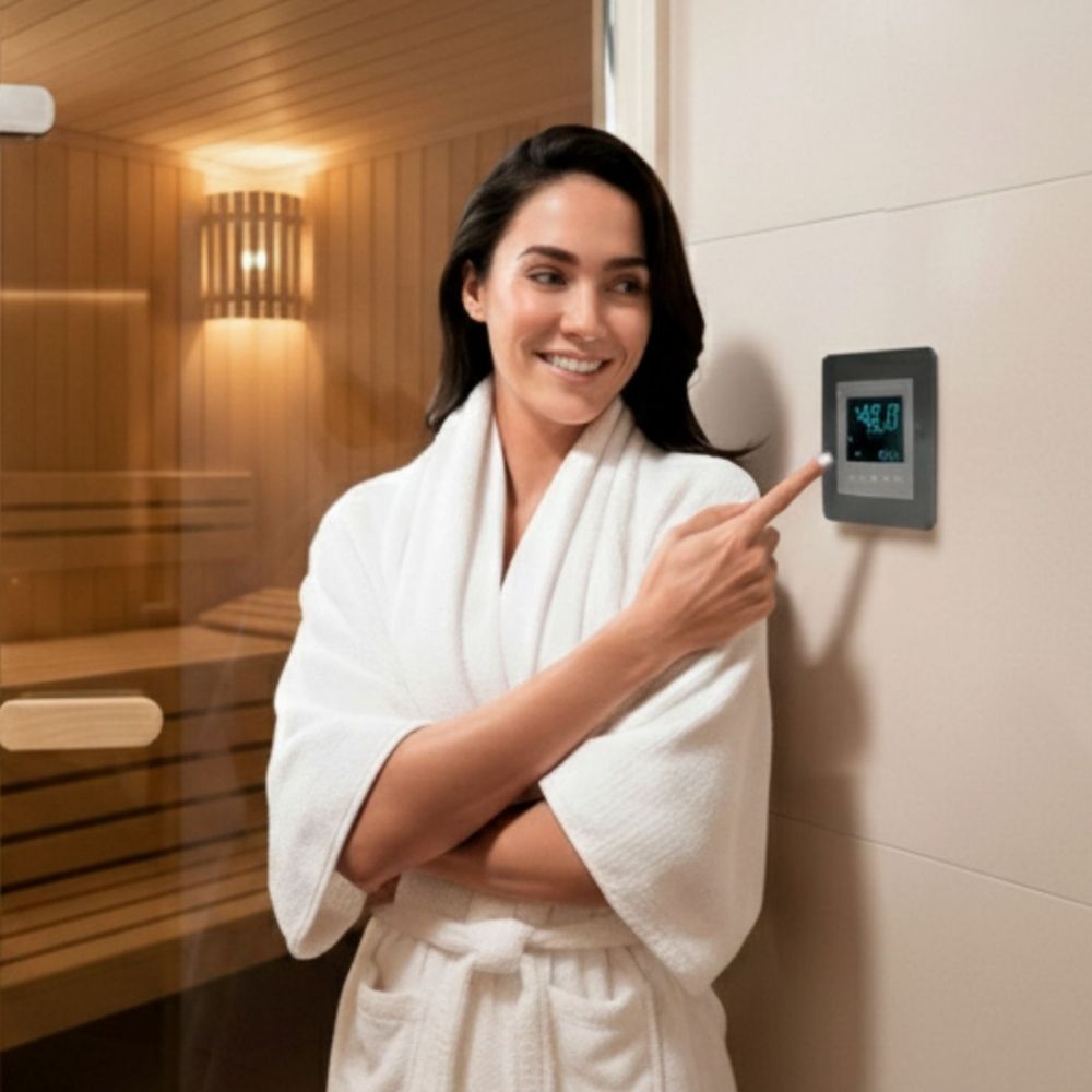Comando Touch Para Sauna Seca