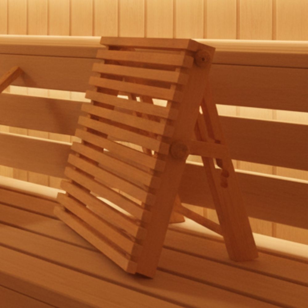 Encosto Regulável para Sauna Seca