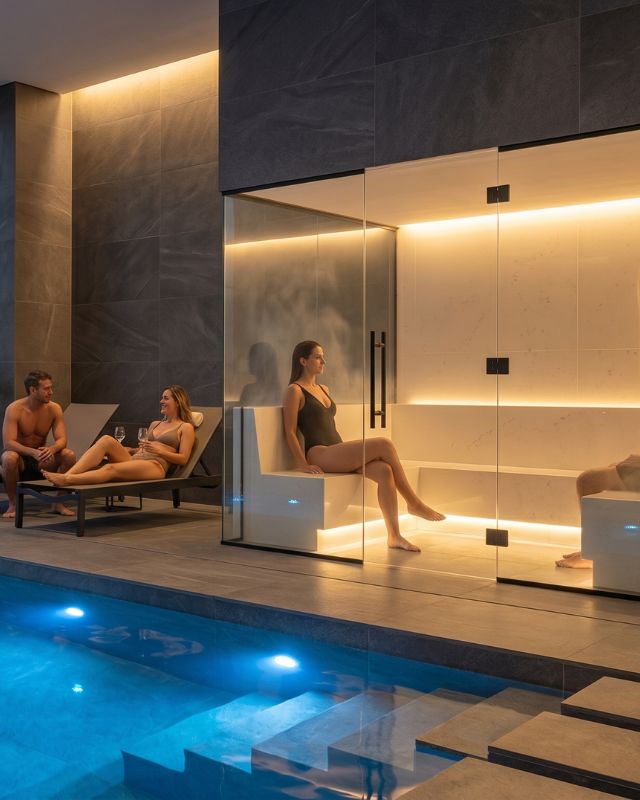 Sauna em hotéis
