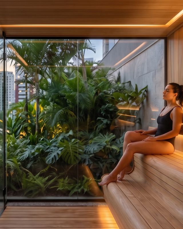 Sauna em condomínios